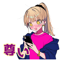 Oshi Otaku Girl Visual Meltdown
