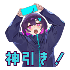 Gamer Girl Gacha Meltdown Stickers