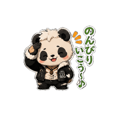 Anthropomorphic Panda-kun (Anime)