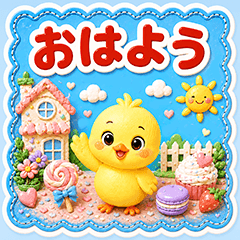 飛び出す♡元気なヒヨコの毎日