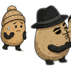 Mr. Potato Sticker9  My last good memory