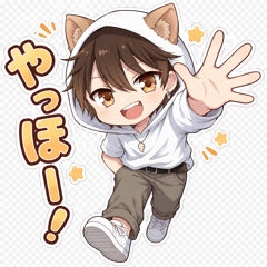 Nomao Cute Daily Stickers