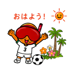 MARUICHI Thai sticker 27 Football Ver.