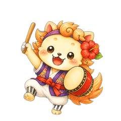 Okinawa Shisa's Cute Daily Messages
