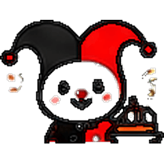 Clown stamp2
