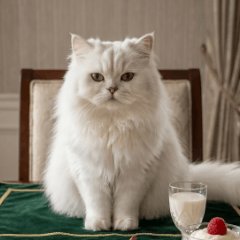 Elegant cat everyday stamps
