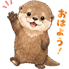 Otter / Everyday Useful Phrase Stickers