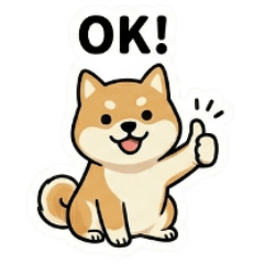 SHIBAINU Sticker Greeting