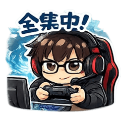 Cute Gamer Life Stickers