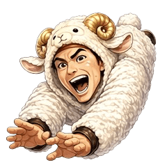 "Ryu" Zodiac Sheep Costume F