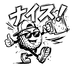 GolfMan Stickers