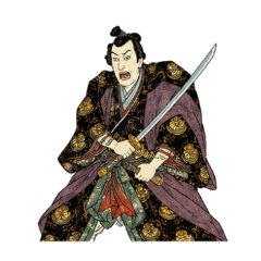 Ukiyo-e Samurai Expressive Stickers
