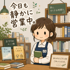 Everyday Bookstore Stickers