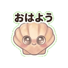 Cute Shell Creatures Daily Stickers