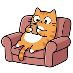 The Chubby Orange Tabby's Daily Life2
