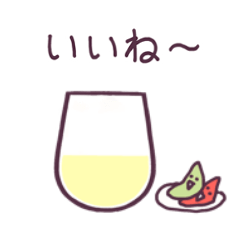 Drinks & Glass Stickers