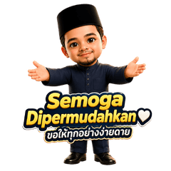Islamic Teacher Daily Stickers (3D Cute)