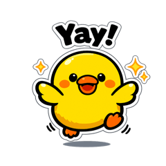 Chubby Duck Daily Stickers!