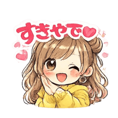 Cute Kansai Gyaru Stickers