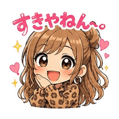 Cute Kansai Gyaru Stickers!