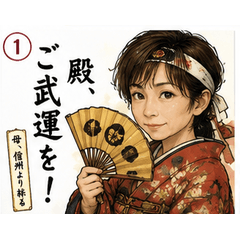 Sengoku Mom Stickers Vol.1