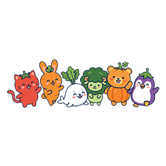 Veggie Animal Friends