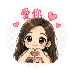 大眼妹Q圖