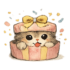 Snuggle Tabby Cat