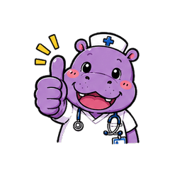 KABAKO the Nurse  Real Life Stickers3
