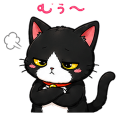 Black Cat Cute Daily_ver3