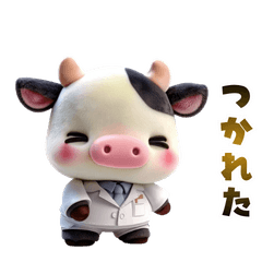 White Coat Cow Pharmacist