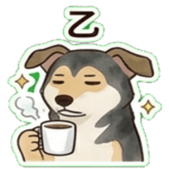 Grumpy Kuro-chan's Daily Life Stickers