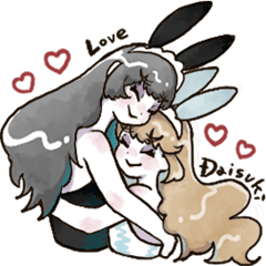 Betty & Lily the Bunny Girls