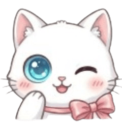 The Cute & Cozy Life of a White Cat