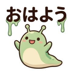 Melty Slug Daily Stickers