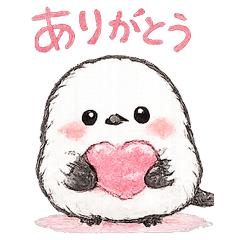 Cozy Shimaenaga Stickers