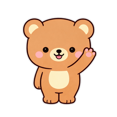 Bear Stickers Y2026