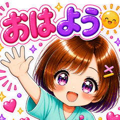 Kirakira Nurse:Casual & Daily Stickers