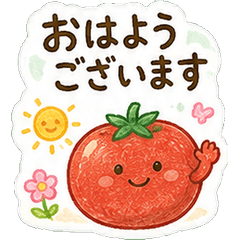 Vegetable Polite Stickers