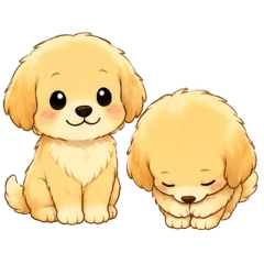 Golden Retriever: Warm Thanks & Care