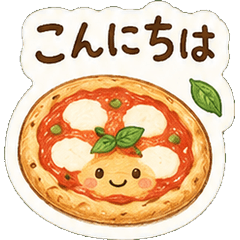 Italian Food Polite Stickers
