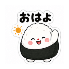 Onigiri-chan Daily Stickers