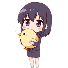 Cute hiyoko Stickers