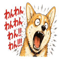 Corgi Emotion Stickers NanoLife