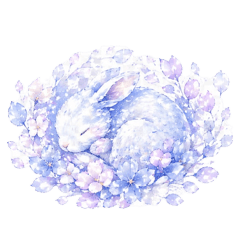 Petal Art Rabbits
