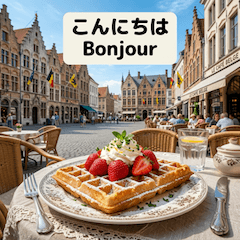 Yummy Belgium! Daily Stamps