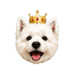Westie White Dog Stickers Vol. 8: Joy