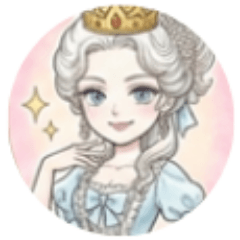 Rococo Ladys Elegant sticker deformed2