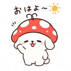Shiitake Dog Stickers