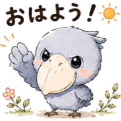 Cool Shoebill / Daily Chat Stickers